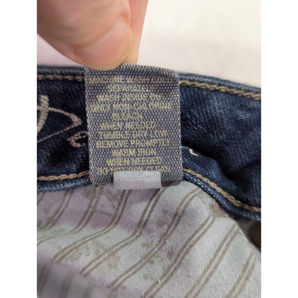 Sheridan Skinny Jeans Size 6 Low Rise Dark Wash by Converse One Star (2009) - Picture 9 of 14